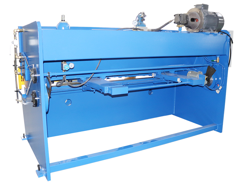 QC12Y-10x2500 hydraulic swing beam shearing machine