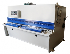QC12Y-12x2500 hydraulic swing beam shearing machine