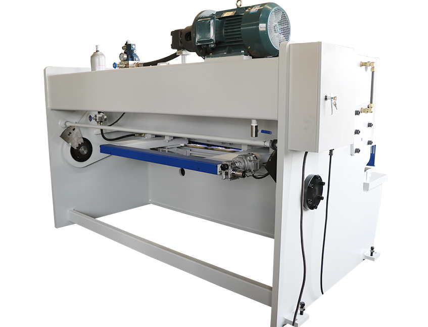 QC12Y-12x2500 hydraulic swing beam shearing machine