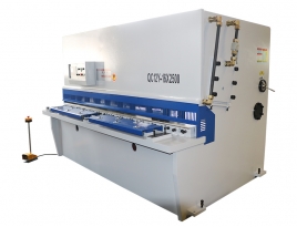 QC12Y-16x2500 hydraulic swing beam shearing machine