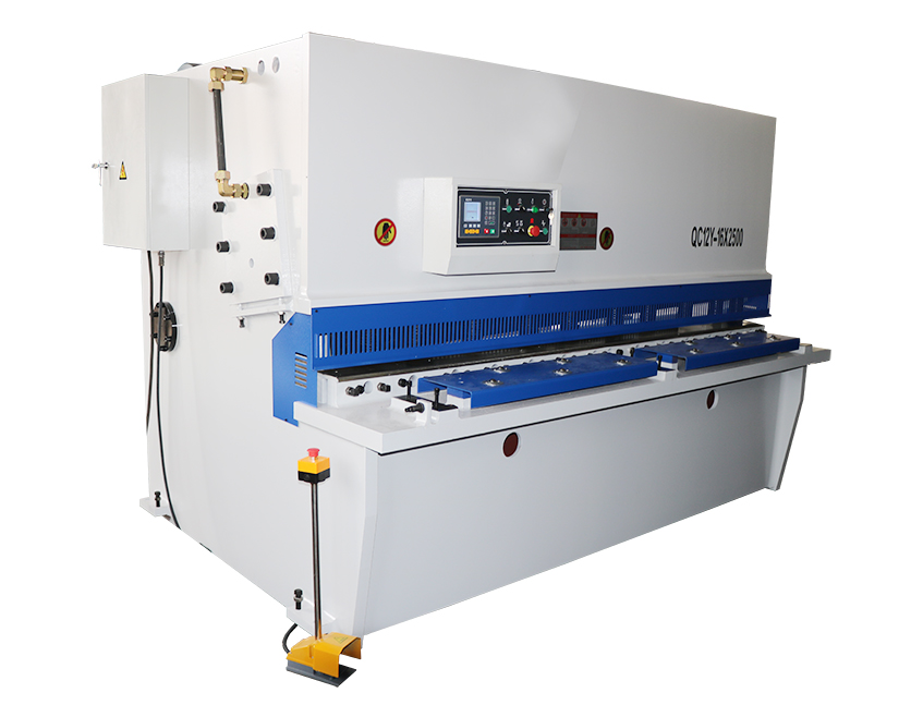 QC12Y-16x2500 hydraulic swing beam shearing machine