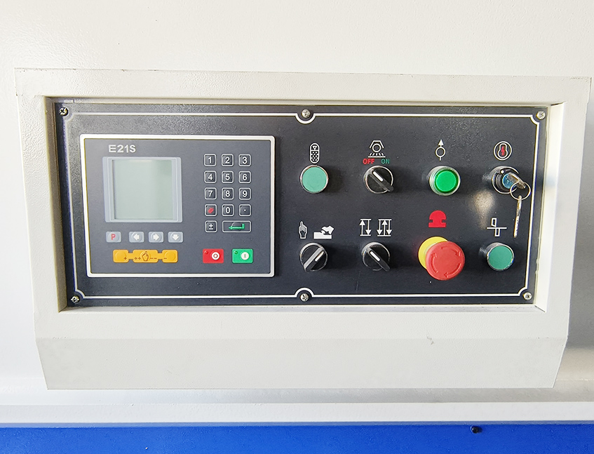 QC12Y-16x2500 hydraulic swing beam shearing machine