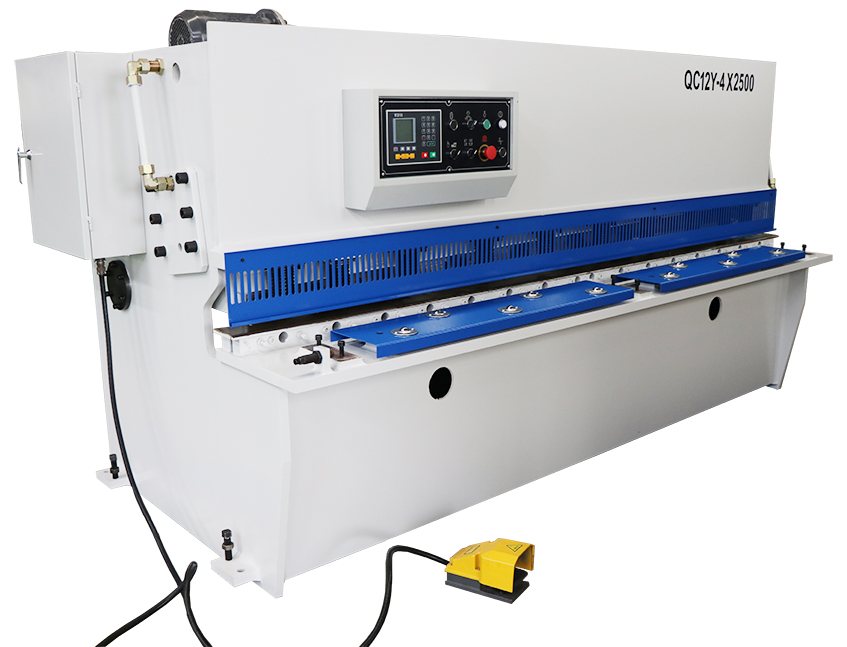 QC12Y-4x2500 hydraulic swing beam shearing machine