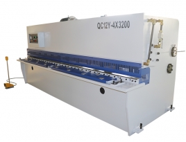 QC12Y-4x3200 hydraulic swing beam shearing machine