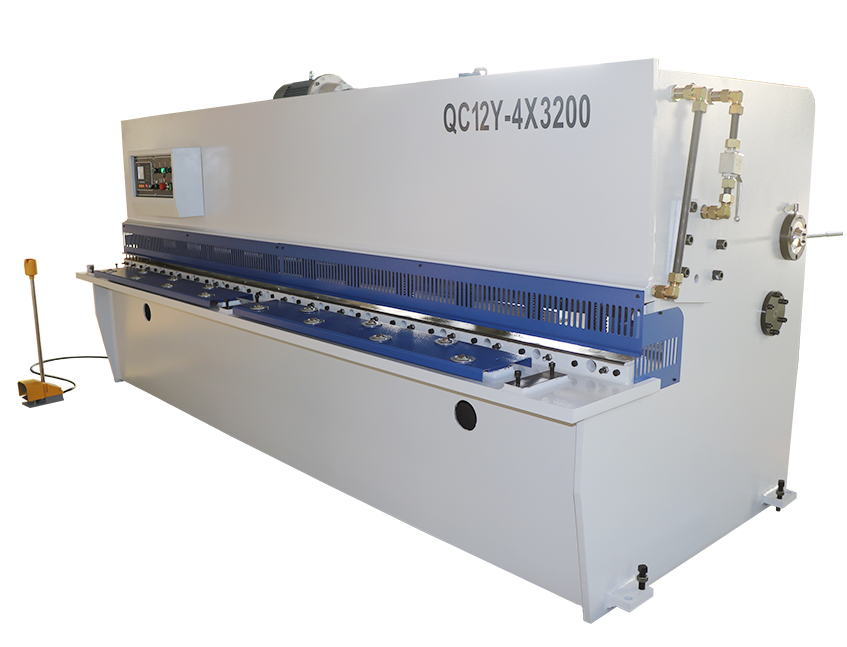 QC12Y-4x3200 hydraulic swing beam shearing machine