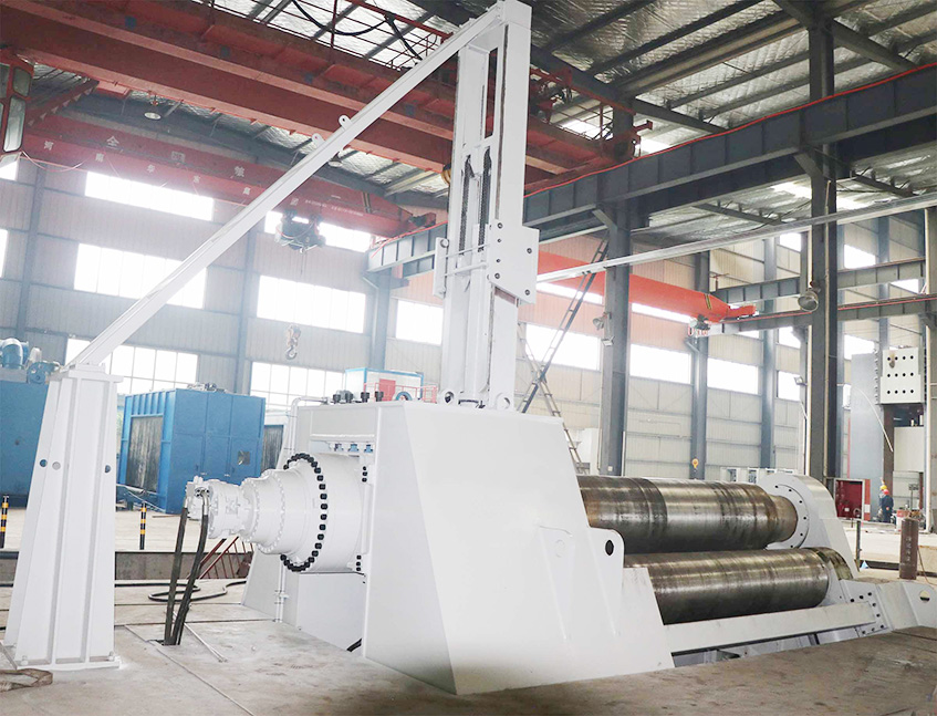 W12NC-100x300 Four Rollers Plate Bending Machine
