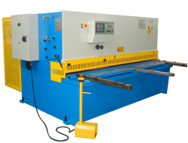QC12Y-12x2500 hydraulic swing beam shearing machine