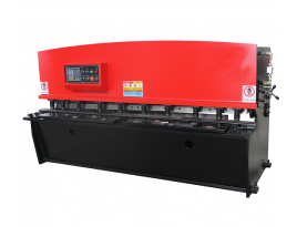 QC12Y-4x2500 hydraulic swing beam shearing machine
