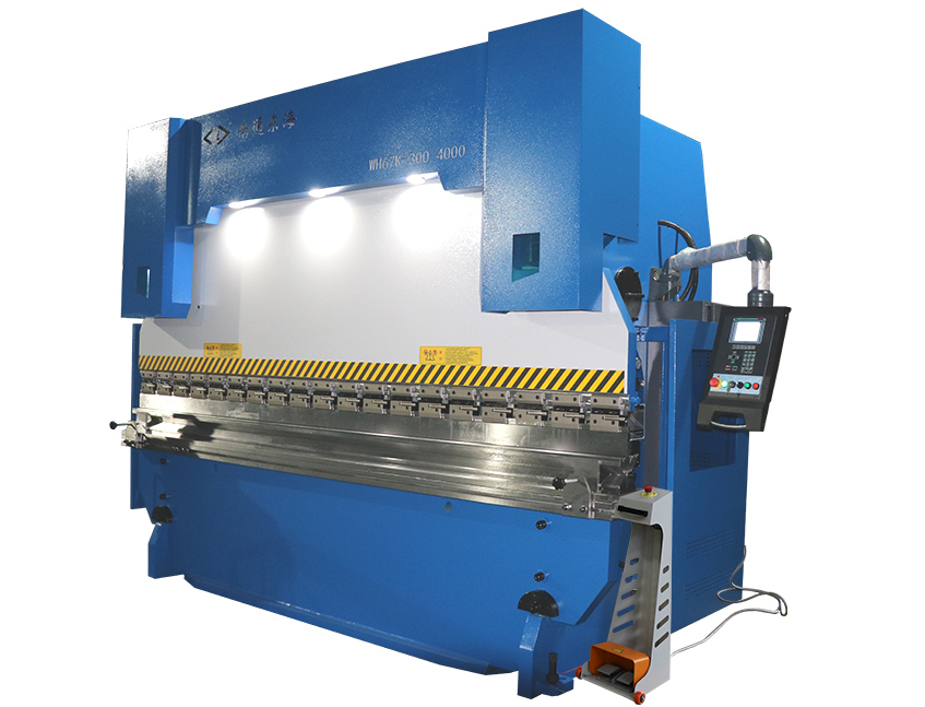 WH67K-300/4000  Torsion CNC Press Brake