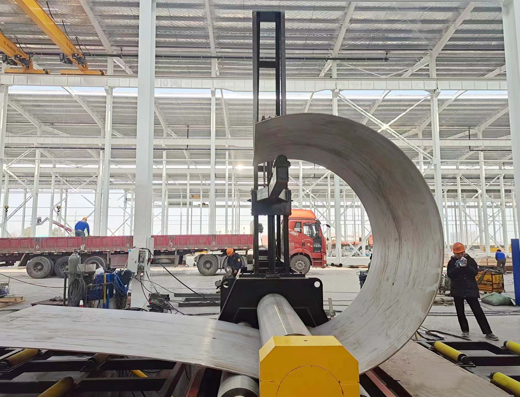 four rollers plate bending machine