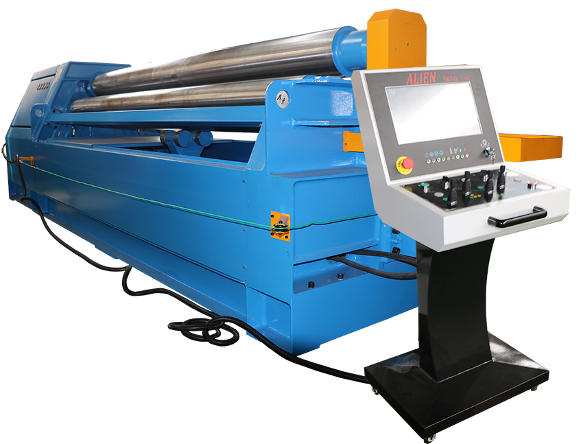 W12NC-8x3000 four rollers plate bending machine
