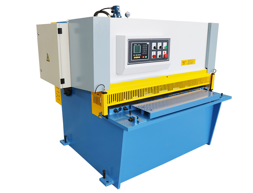 QC12Y-4x1300 E21S hydraulic swing beam shearing machine