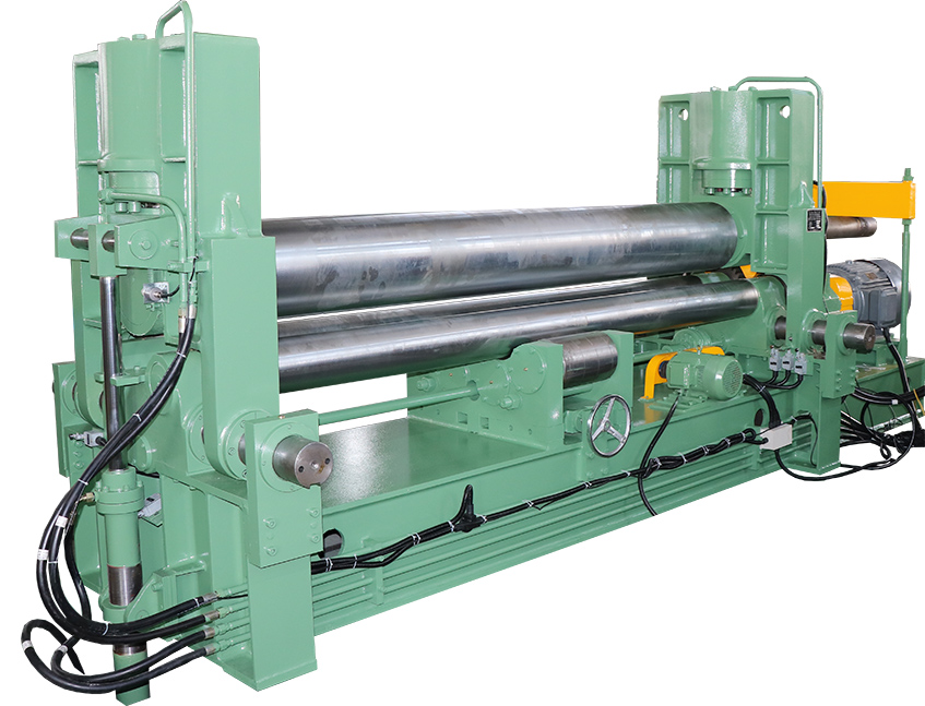 W11SNC-20x2500 3 rollers hydraulic plate bending machine