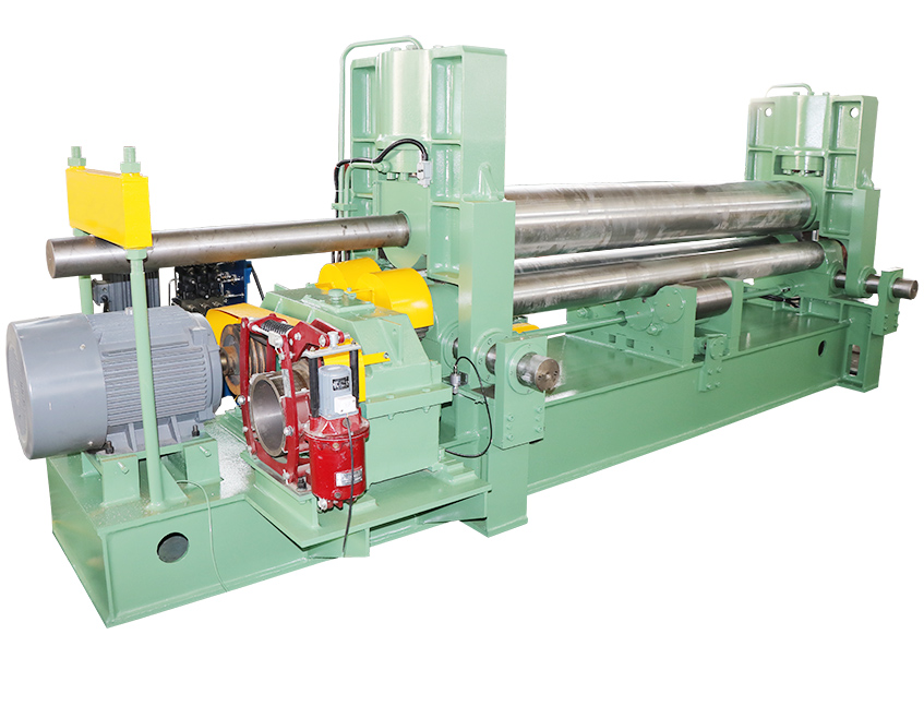 W11SNC-20x2500 3 rollers hydraulic plate bending machine