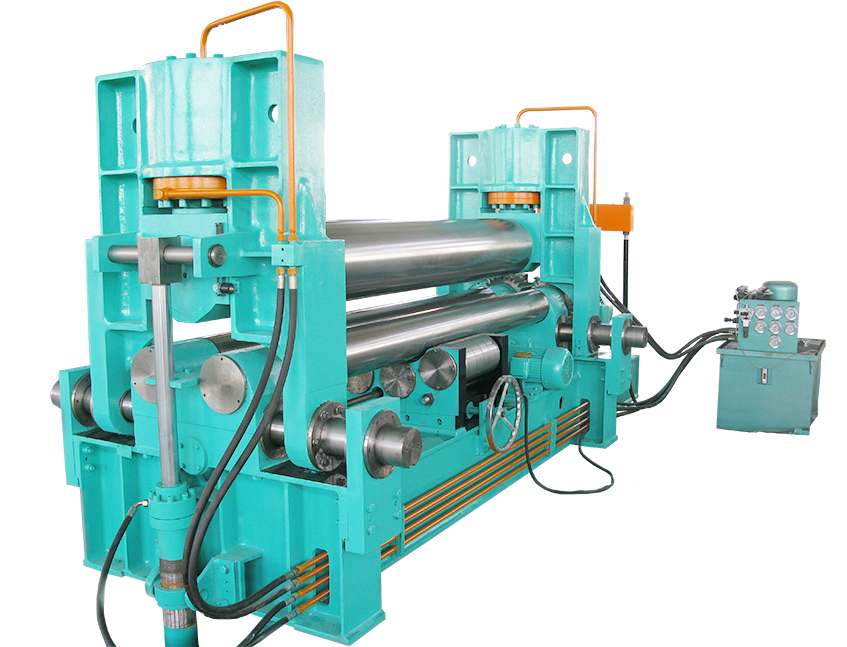 W11SNC-20x3000 three rollers hydraulic plate bending machine