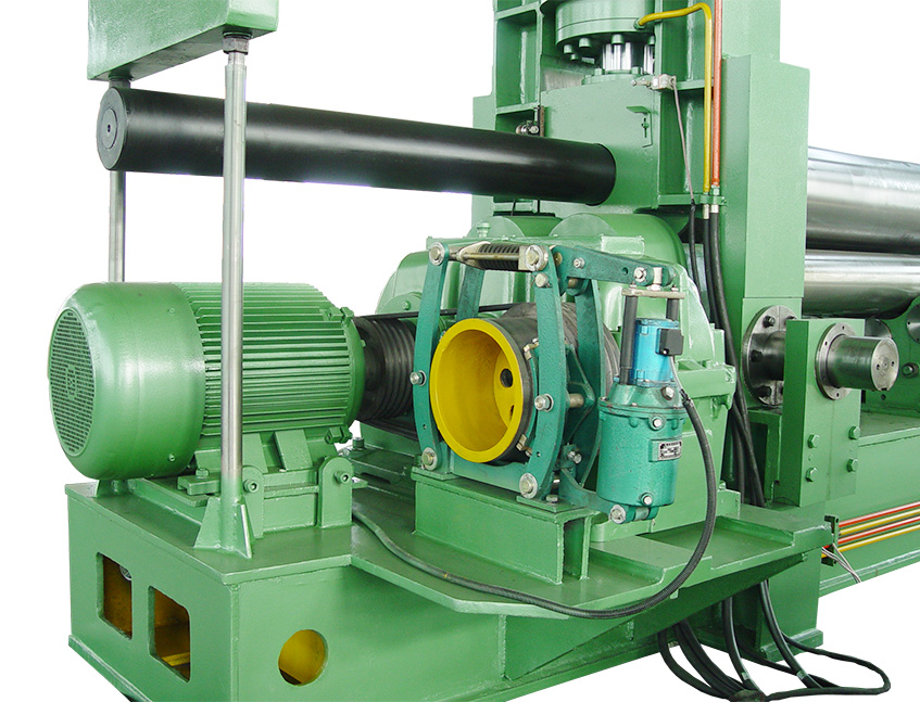 W11SNC-30x3000 three rollers plate roll bending machine