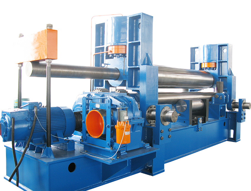 W11SNC-35x3000 three rollers hydraulic plate roll bending machine