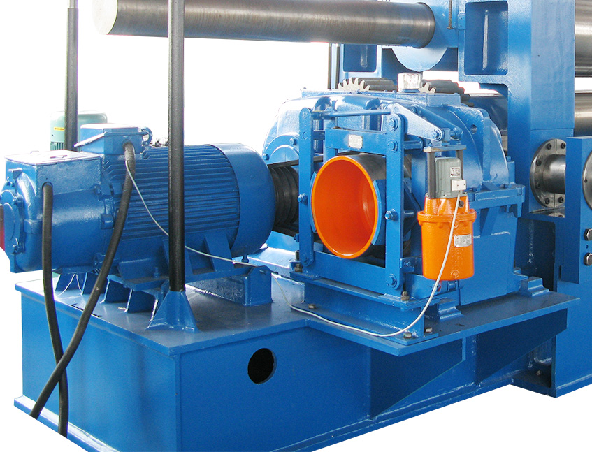 W11SNC-35x3000 three rollers hydraulic plate roll bending machine