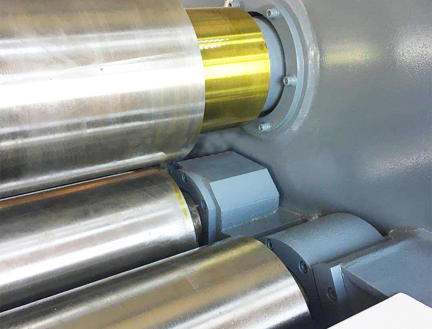 four rollers plate bending machine
