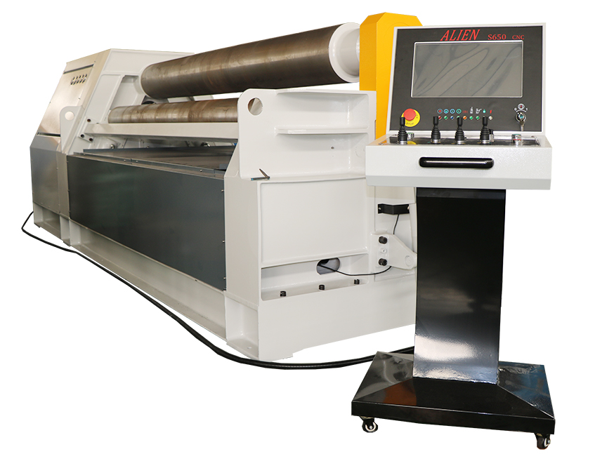 W12NC-10x3000 four rollers plate bending machine