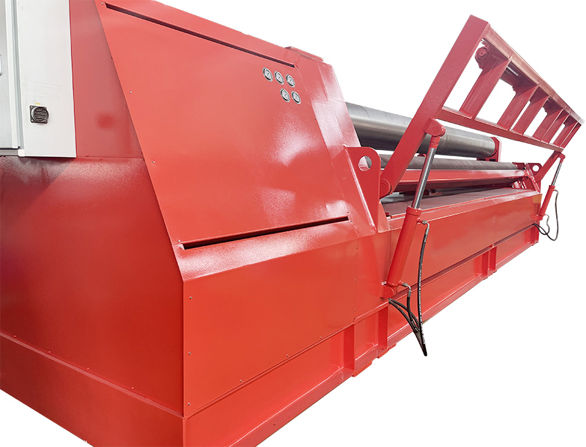W12NC-12x6000 four rollers plate bending machine