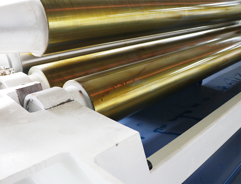 four rollers plate bending machine