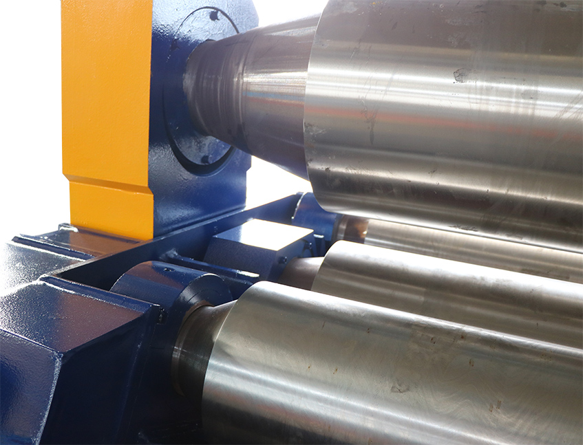 four rollers plate bending machine