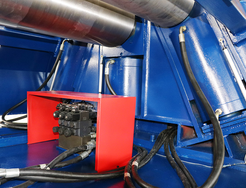 four rollers plate bending machine