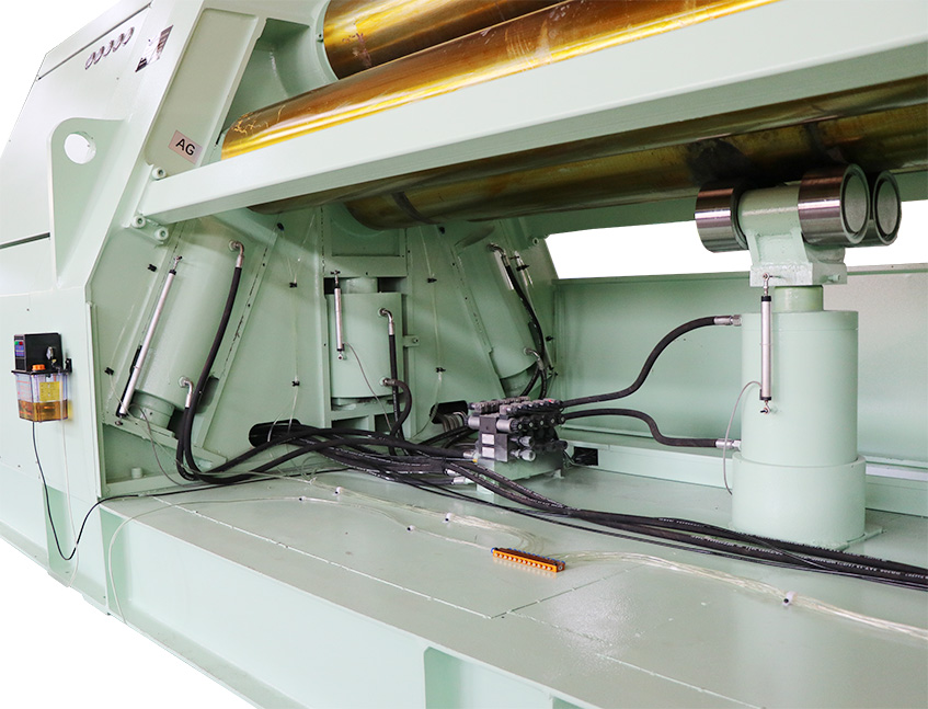 four rollers plate bending machine