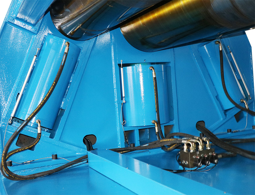 four rollers plate bending machine