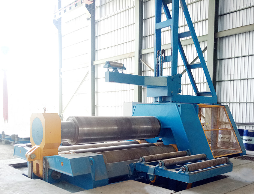 W12NC-80x3000 four rollers plate bending machine