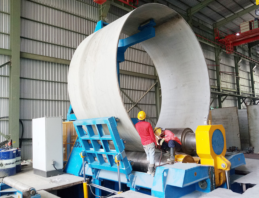 W12NC-80x3000 Four Rollers Plate Bending Machine