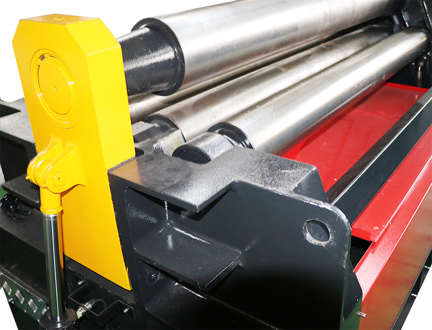 four rollers plate bending machine