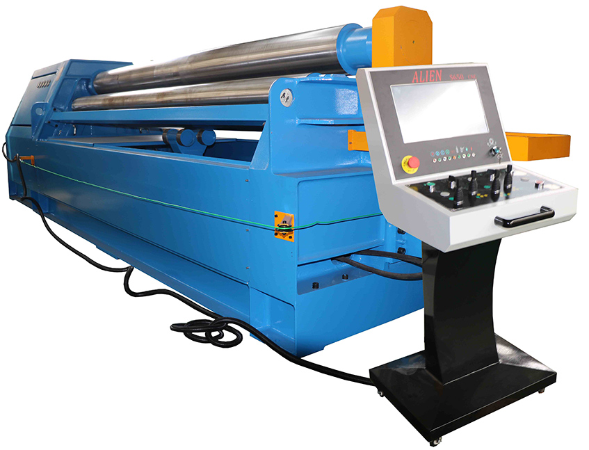 W12NC-8x3000 four rollers plate bending machine