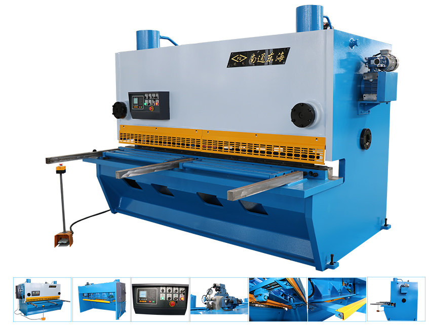 QC11Y-12x2500 hydraulic guillotine shearing machine