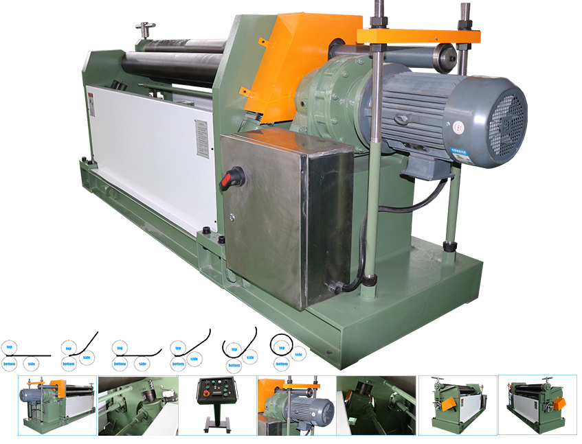 W11F-5x1500 asymmetry plate bending machine