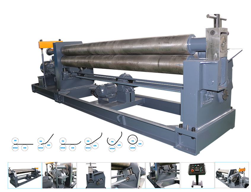 W11F-6x2500 asymmetry plate bending machine