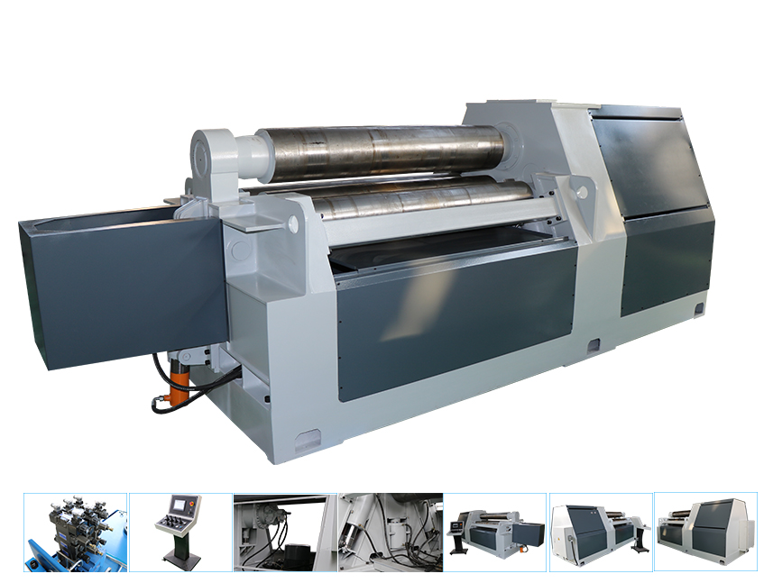 10x1500 four rollers roll bending machine