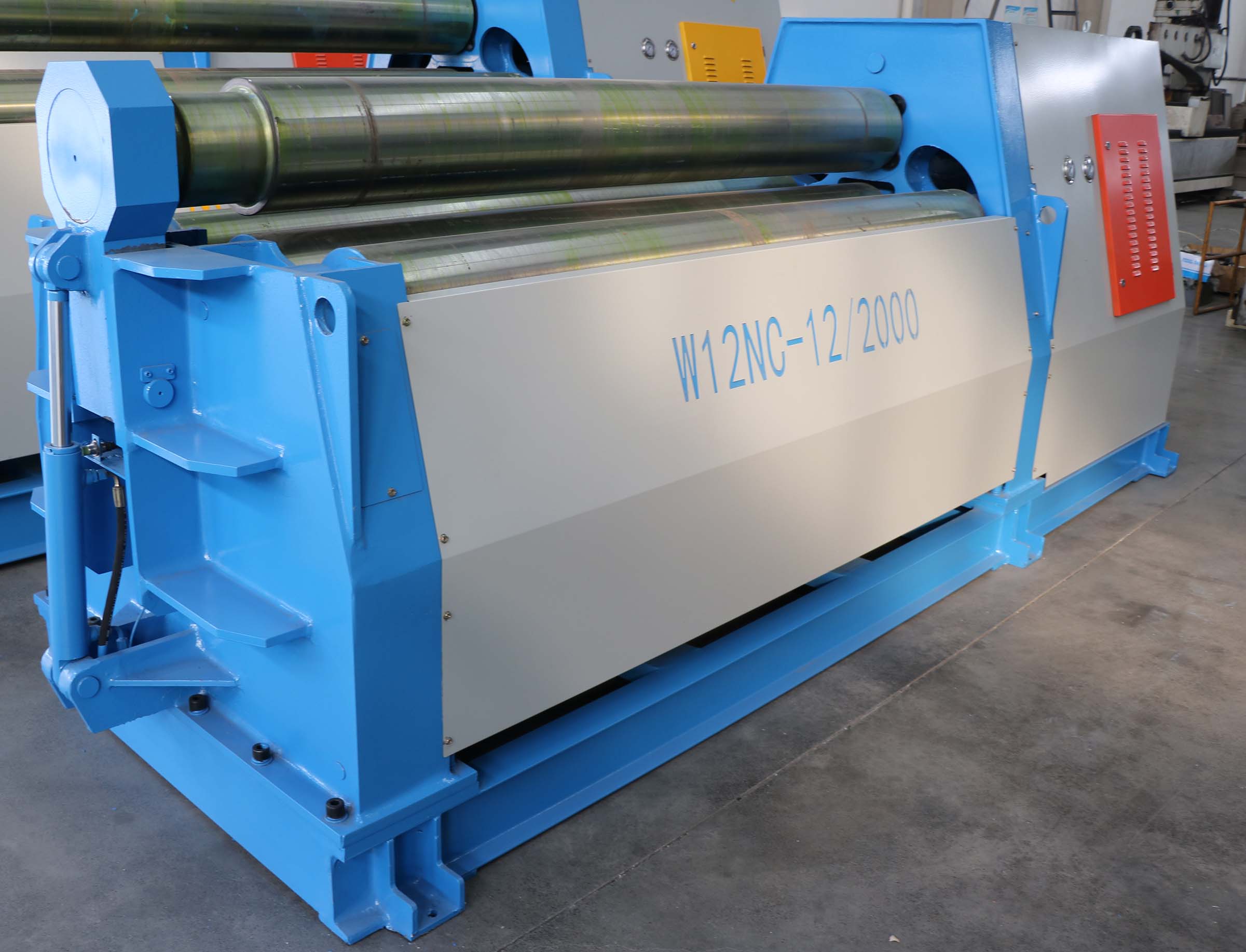 W12NC-12x2000 four rollers plate bending machine