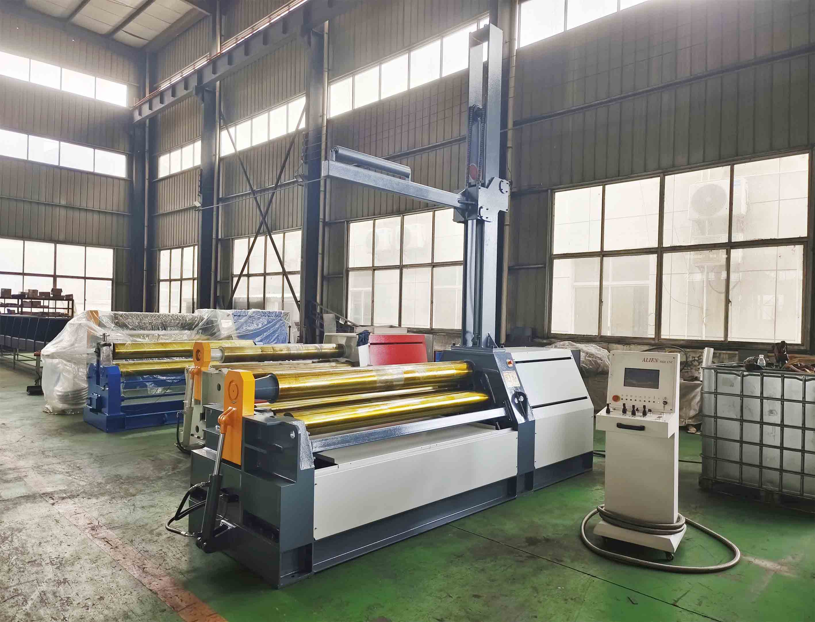 W12NC-8x2000 four rollers plate bending machine
