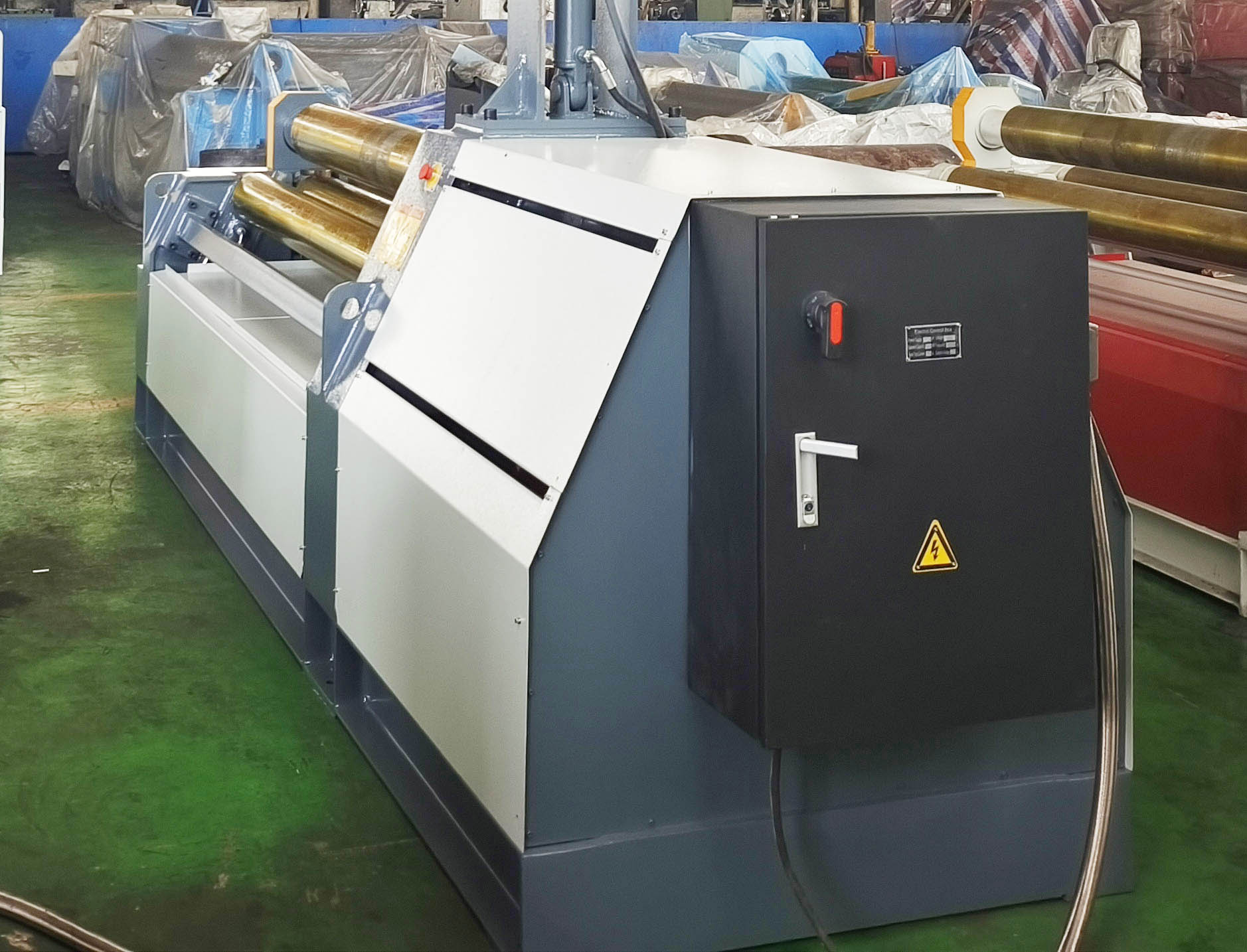 four rollers plate bending machine