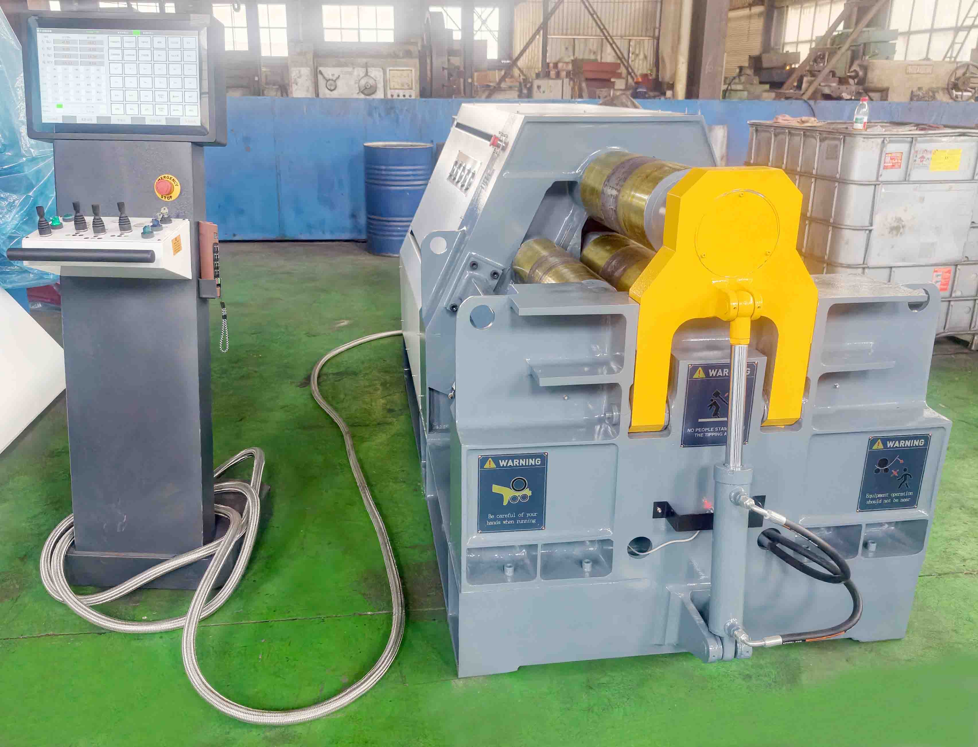 W12NC-20x500 four rollers plate bending machine
