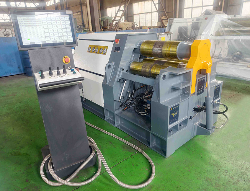 small plate bending machine