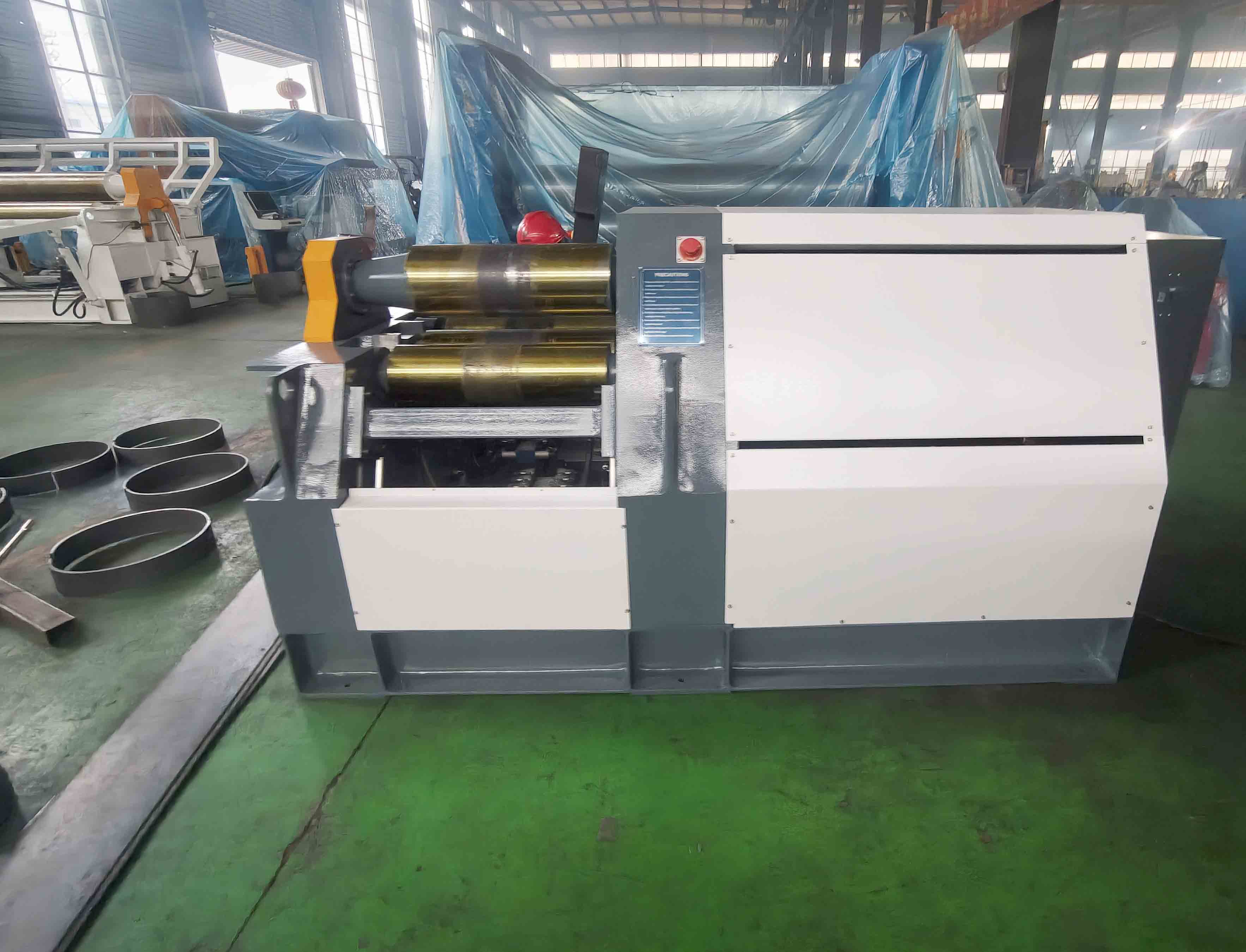 four rollers plate bending machine